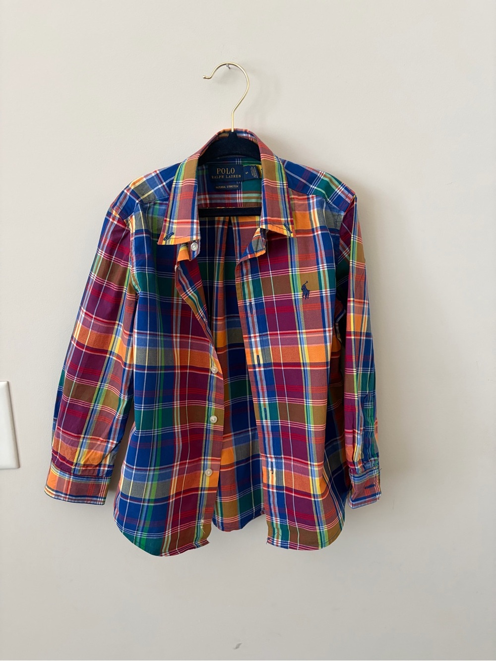 Polo by Ralph Lauren Boys' Multicolor Plaid Button-Down Shirt